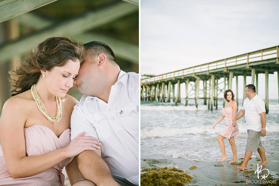Amelia Island Wedding Photographers, Brooke Images, Fernandina Beach, Beach Session, Engagement Session, Amanda and TJ's Engagement Session