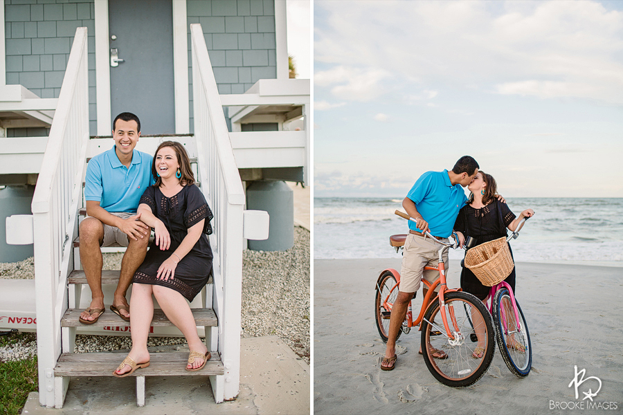 Jacksonville Wedding Photographers, Brooke Images, Atlantic Beach, Stacy and Frank's Engagement Session, Beach Session