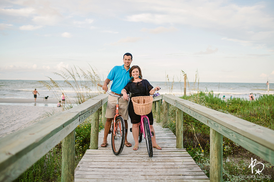 Jacksonville Wedding Photographers, Brooke Images, Atlantic Beach, Stacy and Frank's Engagement Session, Beach Session