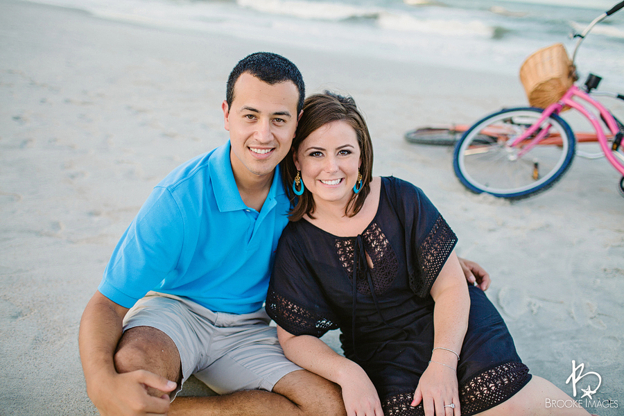 Jacksonville Wedding Photographers, Brooke Images, Atlantic Beach, Stacy and Frank's Engagement Session, Beach Session