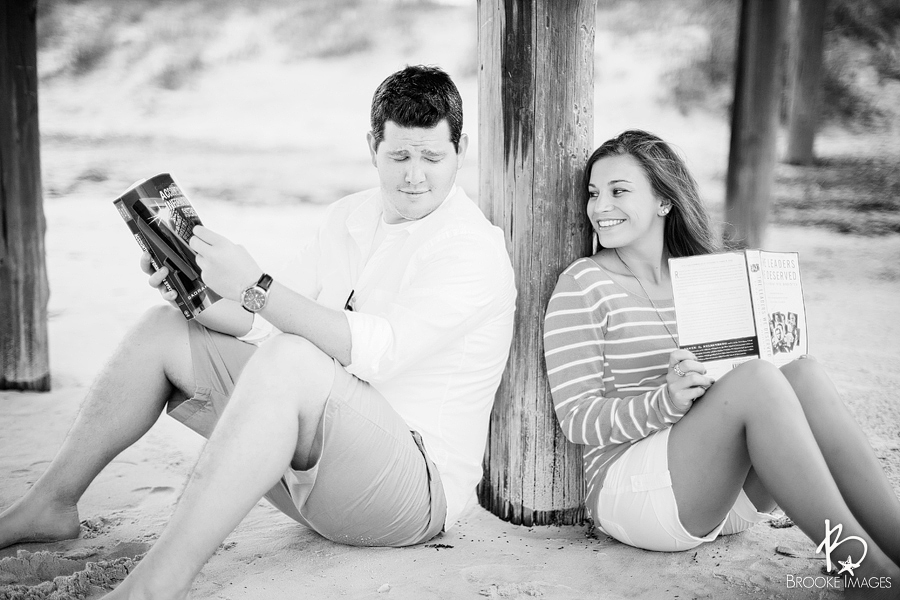 Amelia Island Wedding Photographers, Brooke Images, Chelsea and Matt's Engagement Session, Beach Session, Fernandina Beach