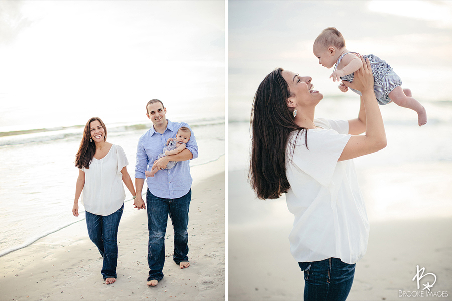 Jacksonville Lifestyle Photographers, Brooke Images, Mia's Baby Session, Beach Session