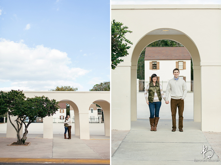 St. Augustine Wedding Photographers, Brooke Images, St. Augustine Engagement Session, Kristen and Chris