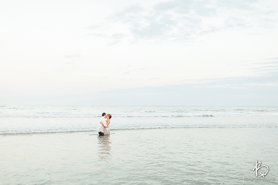 Jacksonville Wedding Photographers, Brooke Images, Beach Session, Engagement Session, Janae and Bill
