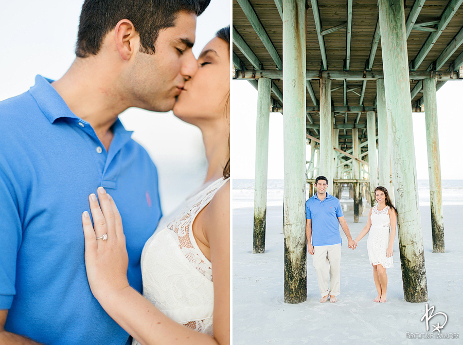 Amelia Island Wedding Photographers, Brooke Images, Fernandina Beach, Jackie and Paul's Engagement Session