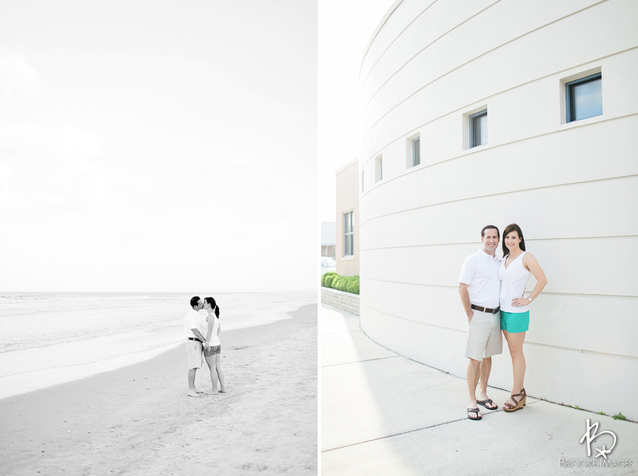 St. Augustine Wedding Photographers, Brooke Images, Brittany and Greg's Engagement Session, Atlantic Beach, Beach Session
