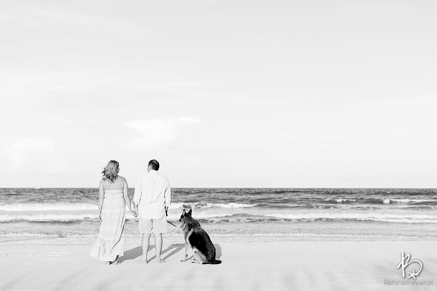 Jacksonville Wedding Photographers, Brooke Images, Beach Session, Lauren and Dan's Engagement Session