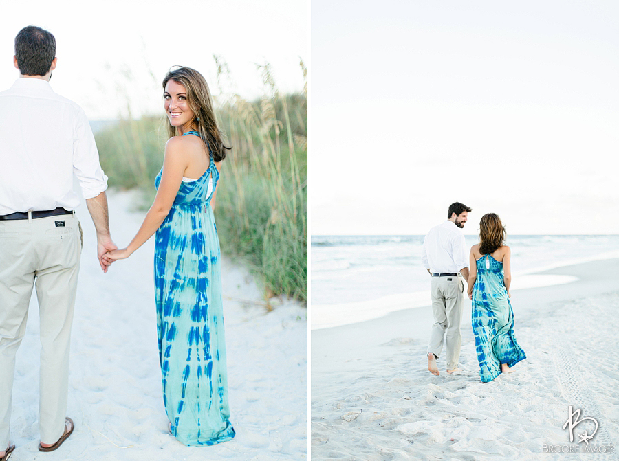 St. Augustine Wedding Photographers, Brooke Images, Lauren and Jarrett's Engagement Session