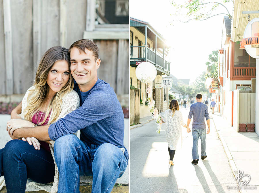 St. Augustine Engagement Session, St. Augustine Wedding Photographers, Brooke Images, Jody and Alain's Engagement Session