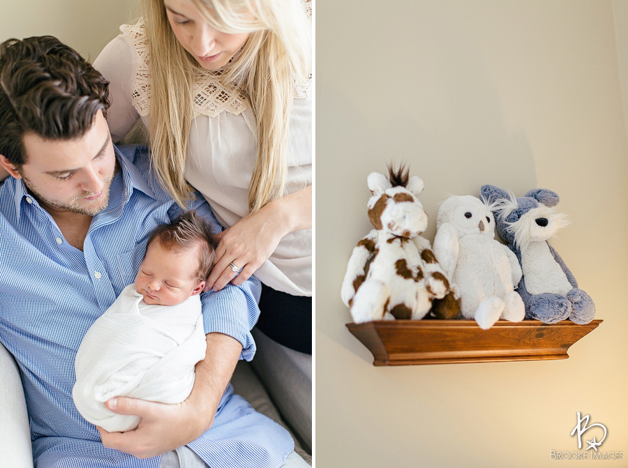 Ponte Vedra Lifestyle Photographers, Brooke Images, Newborn Session, The Robinsons