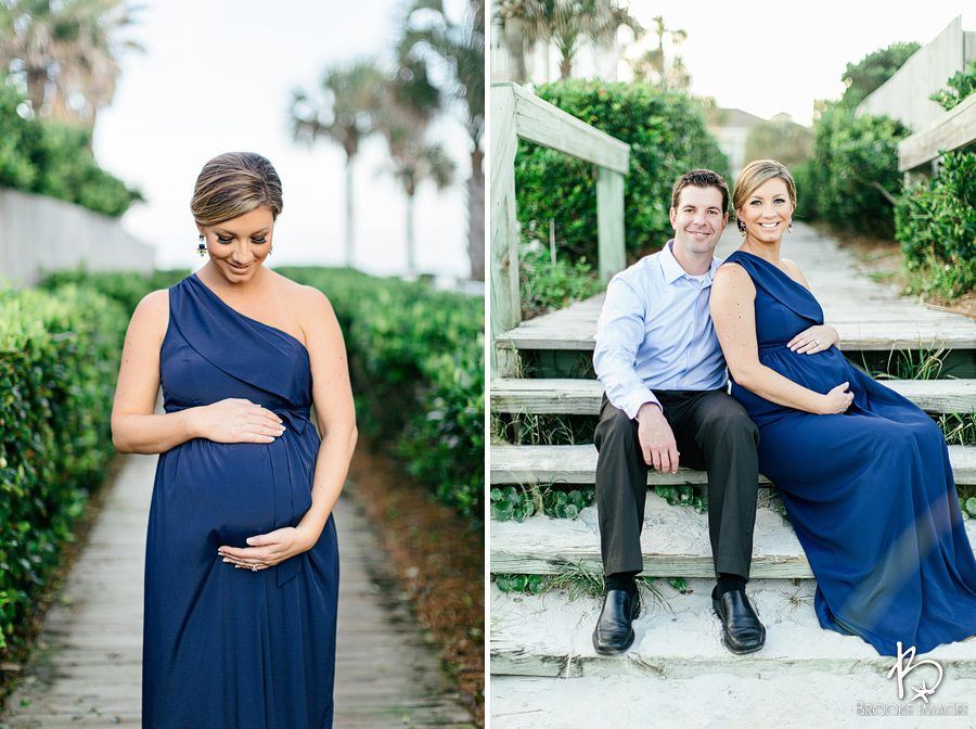 Jacksonville Lifestyle Photographers, Brooke Images, Erin and Randy's Maternity Session, Beach Session