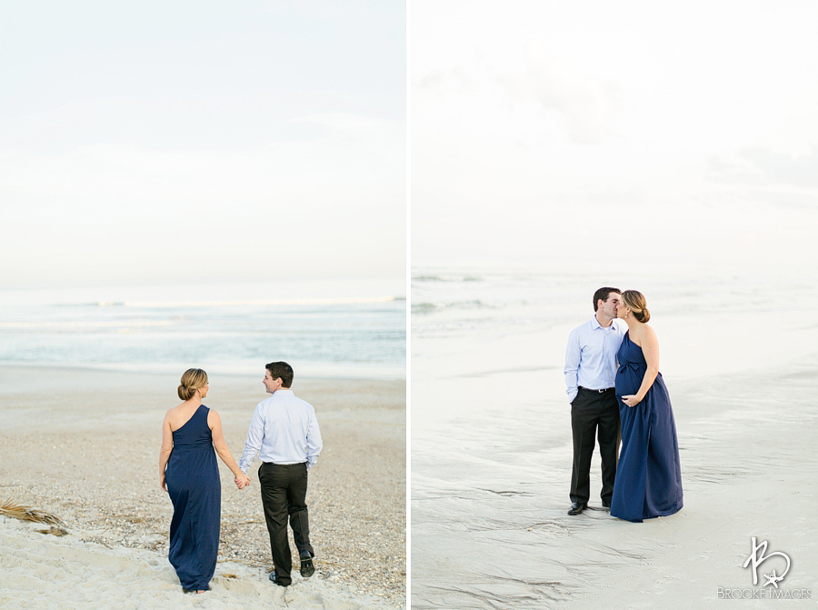 Jacksonville Lifestyle Photographers, Brooke Images, Erin and Randy's Maternity Session, Beach Session