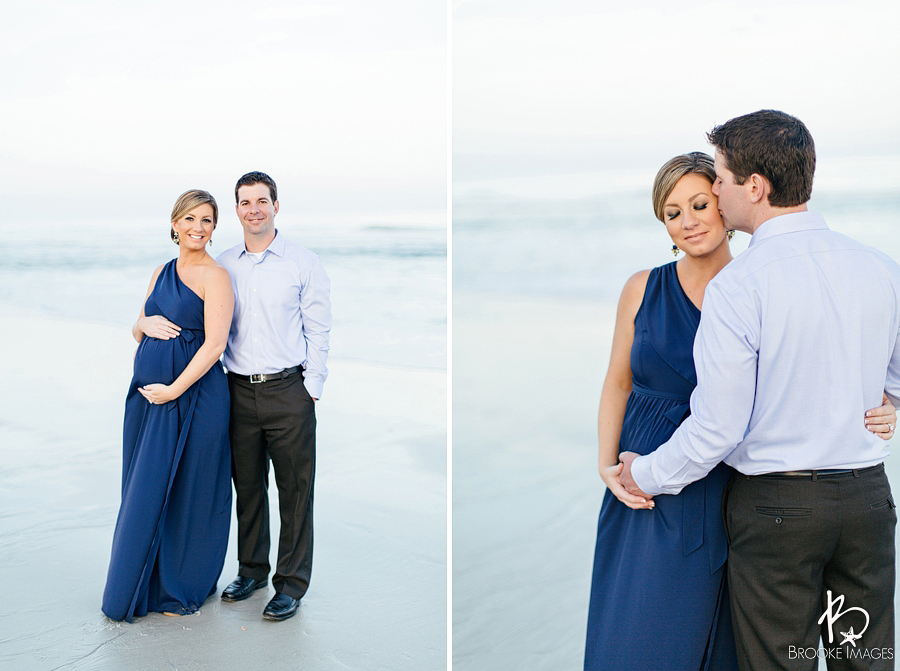 Jacksonville Lifestyle Photographers, Brooke Images, Erin and Randy's Maternity Session, Beach Session