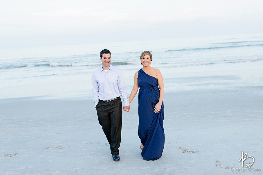 Jacksonville Lifestyle Photographers, Brooke Images, Erin and Randy's Maternity Session, Beach Session