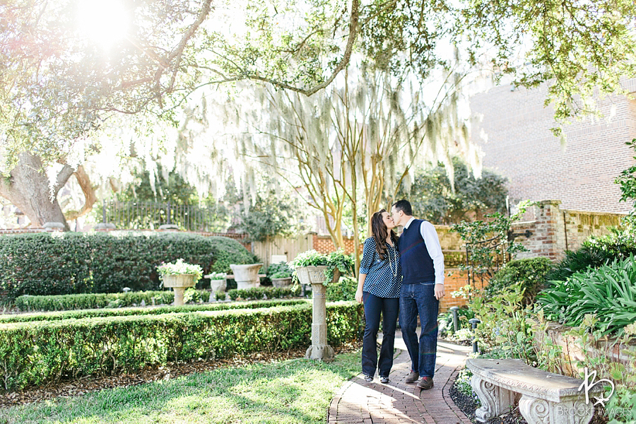 Jacksonville Wedding Photographers, Brooke Images, The Cummer Museum, Kirianne and Brent, Engagement Session