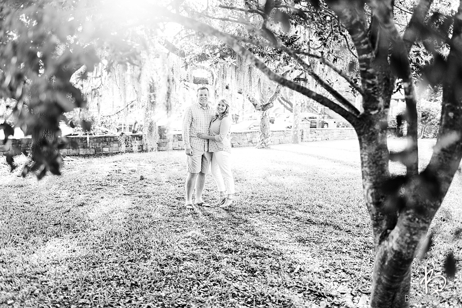 St. Augustine Wedding Photographers, Brooke Images, Ashley and Jeff's Downtown St. Augustine Engagement Session
