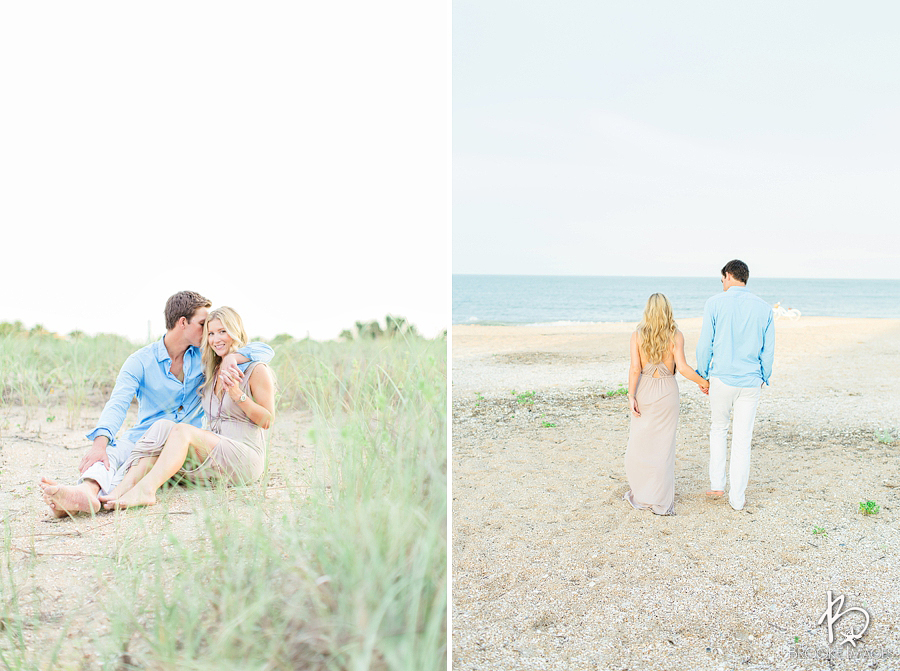 St. Augustine Wedding Photographers, Brooke Images, Beach Session, Bike, Engagement Session