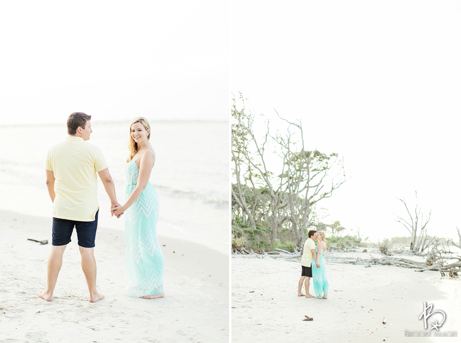 Amelia Island Wedding Photographers, Brooke Images, Kathryn and Patrick's Engagement Session