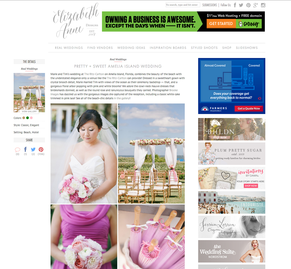 Amelia Island Wedding Photographers, Brooke Images, Elizabeth Anne Designs, The Ritz Carlton Amelia Island