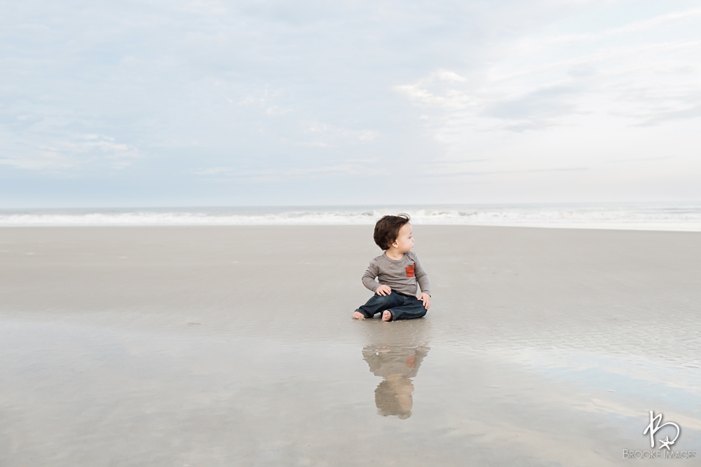 Jacksonville Lifestyle Photographers, Brooke Images, Beach Session, Caden's 1st Birthday