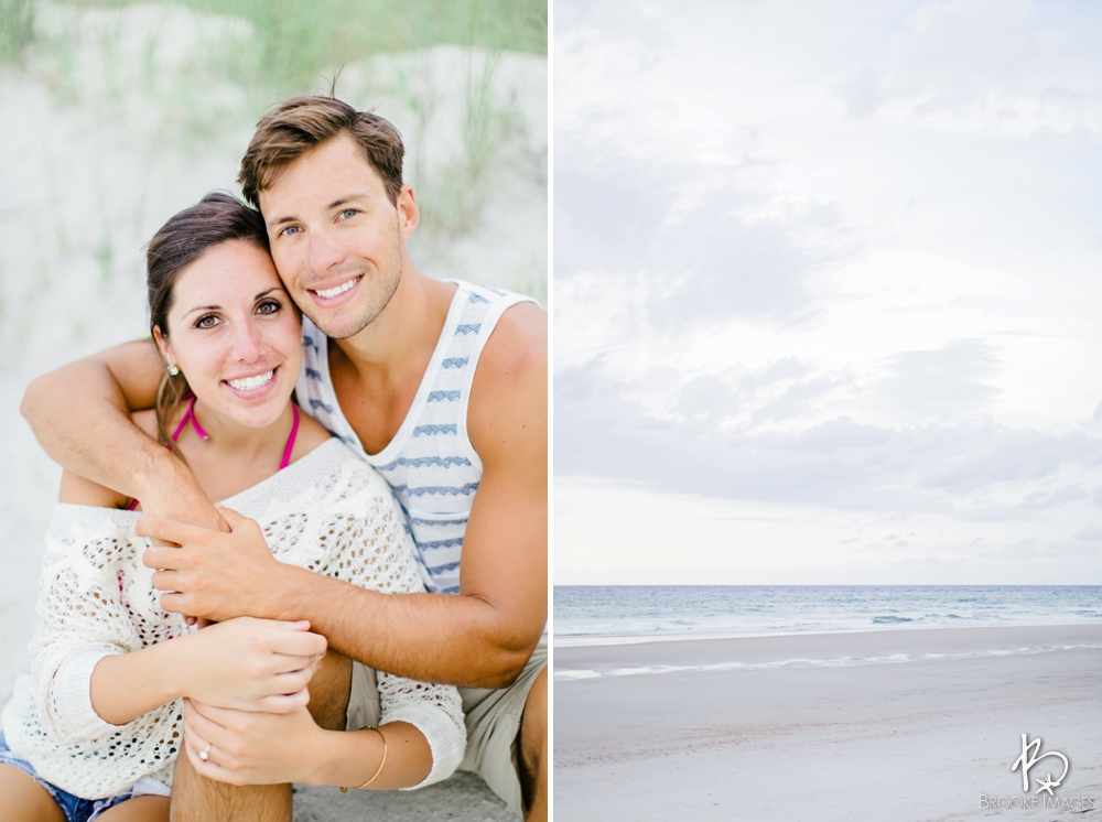 Jacksonville Wedding Photographers, Brooke Images, Maria and Steven Engagement Session, Beach Session