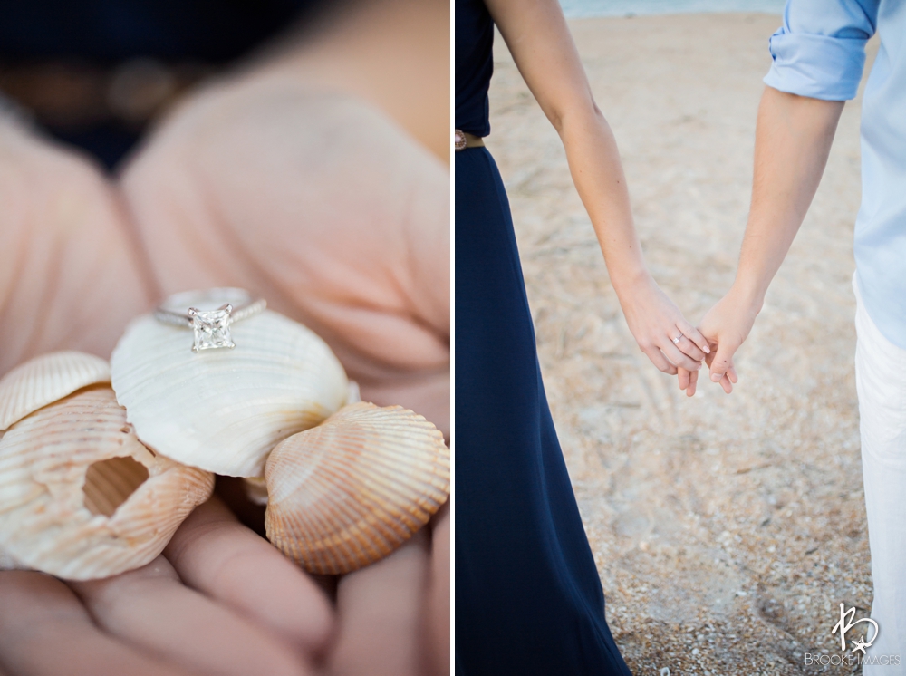 St. Augustine Wedding Photographers, Brooke Images, Engagement Session, Beach Session, Erica and Steve
