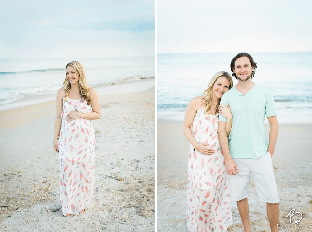 Jacksonville Lifestyle Photographers, Brooke Images, Maternity Session, Beach Session, Amanda and Gordy