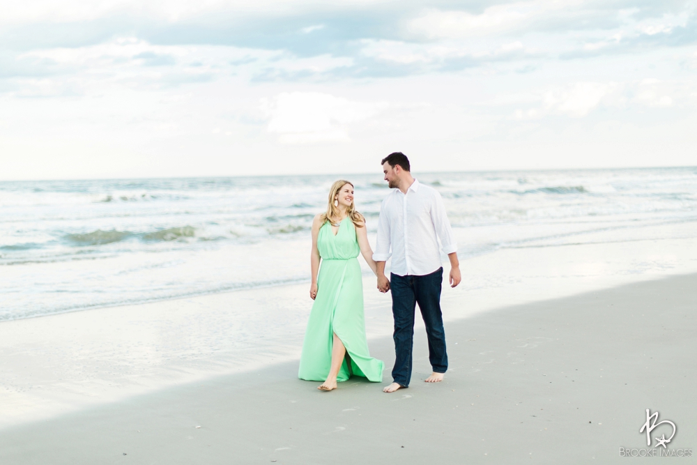 Jacksonville Wedding Photographers, Brooke Images, Sara and Camron, Engagement Session, Park Session, Beach Session