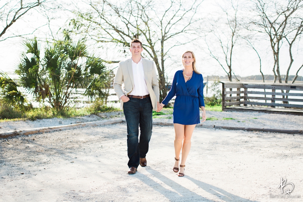 Amelia Island Wedding Photographers, Brooke Images, Beach Session, Jenna and Brent's Engagement Session