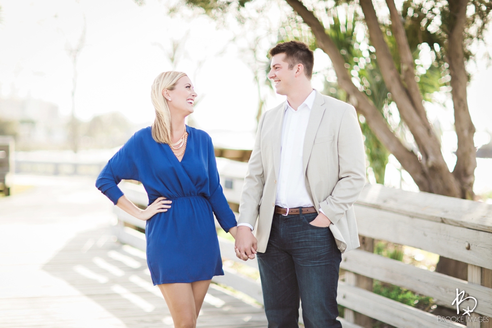 Amelia Island Wedding Photographers, Brooke Images, Beach Session, Jenna and Brent's Engagement Session