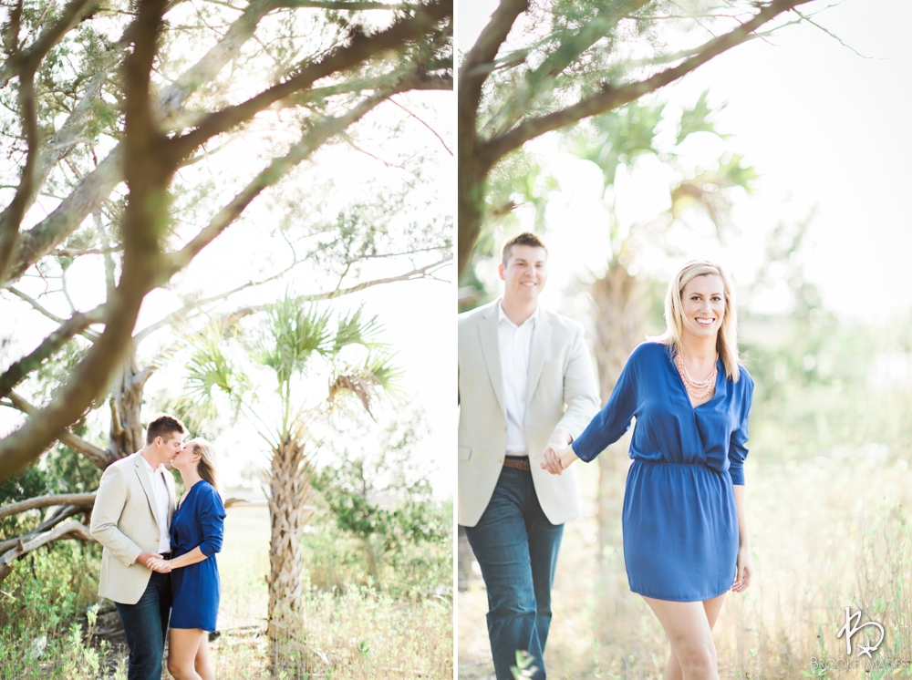 Amelia Island Wedding Photographers, Brooke Images, Beach Session, Jenna and Brent's Engagement Session