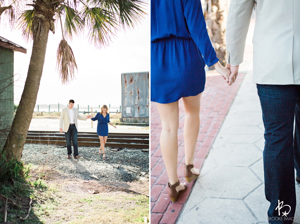 Amelia Island Wedding Photographers, Brooke Images, Beach Session, Jenna and Brent's Engagement Session