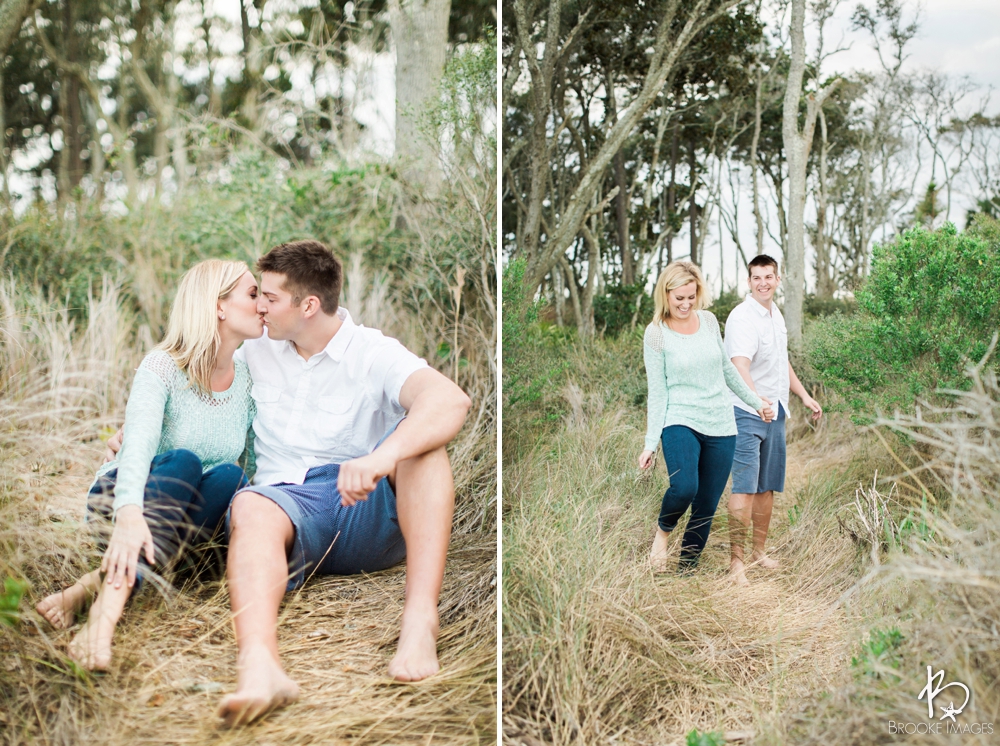 Amelia Island Wedding Photographers, Brooke Images, Beach Session, Jenna and Brent's Engagement Session
