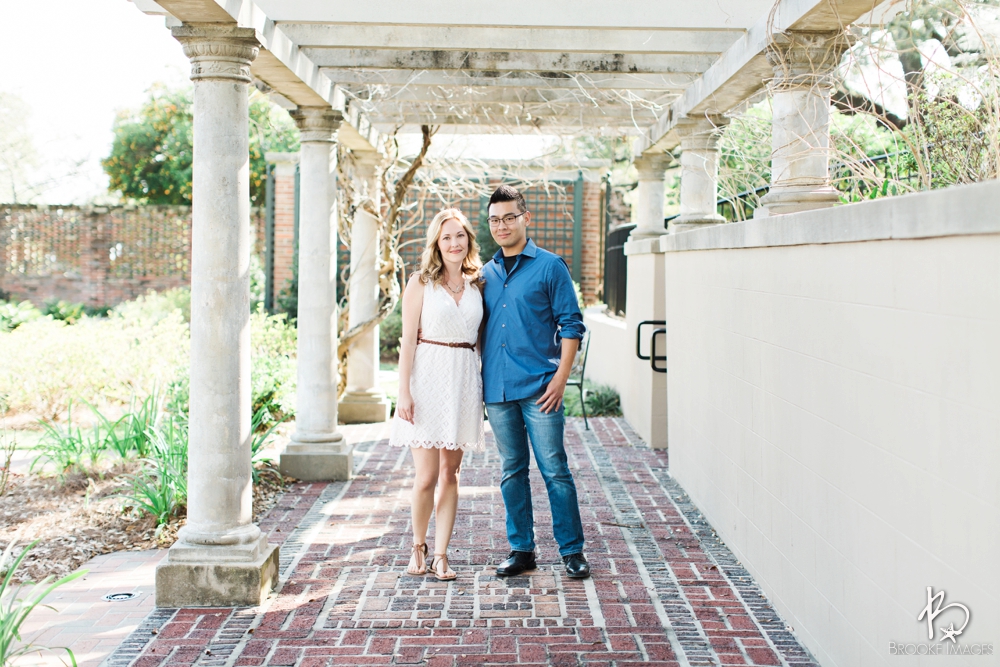 Jacksonville Wedding Photographers, Brooke Images, The Cummer Museum, Engagement Session, Lisa and Mike