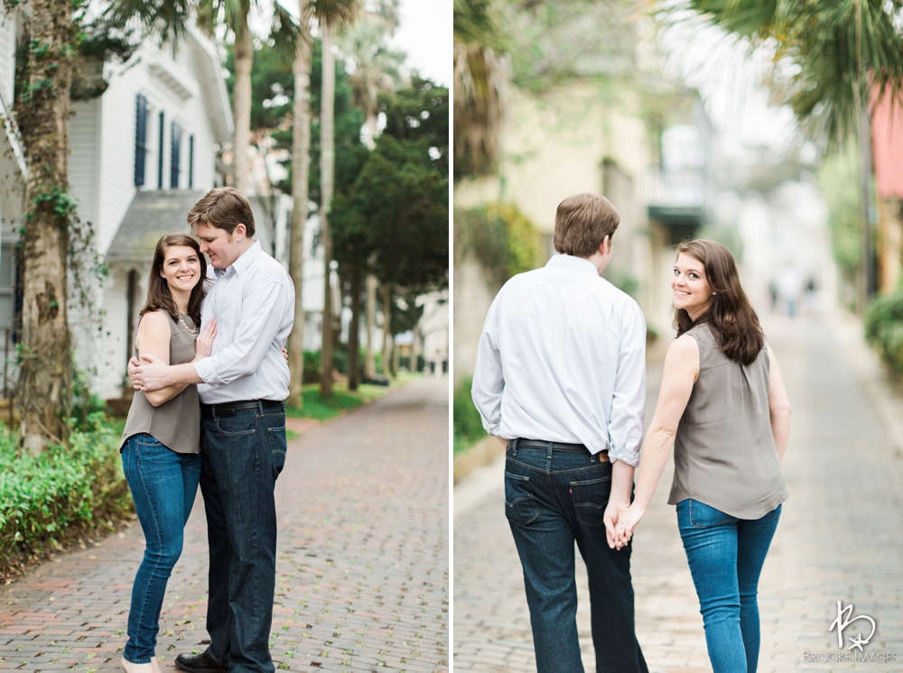 St. Augustine Wedding Photographers, Brooke Images, Lindsey and Dan, Engagement Session