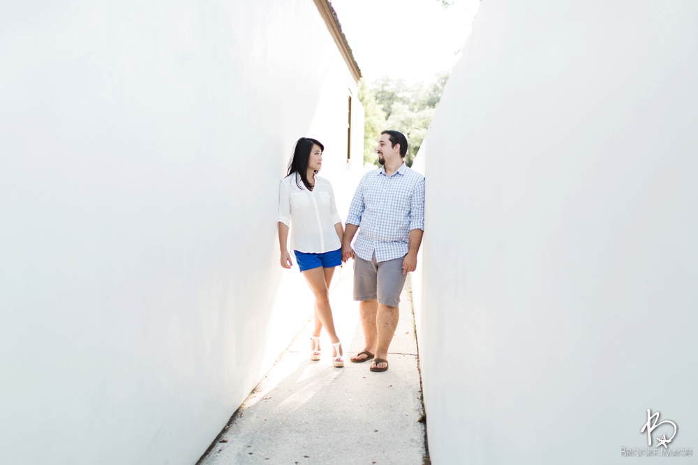 St. Augustine Wedding Photographers, Brooke Images, Lindsey and Manuel's Engagement Session, Beach Session