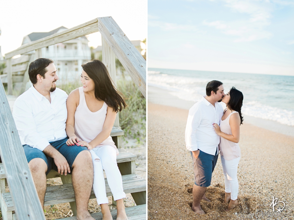St. Augustine Wedding Photographers, Brooke Images, Lindsey and Manuel's Engagement Session, Beach Session