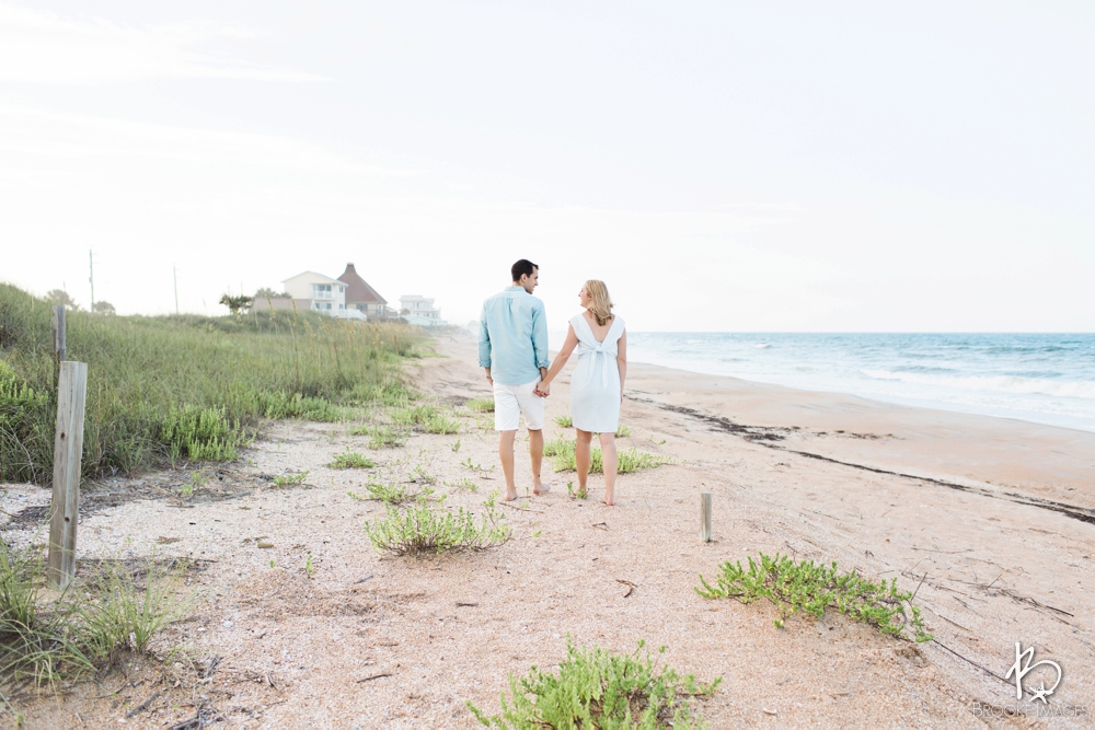 St. Augustine Wedding Photographers, Brooke Images, Ainslie and Jarrett's Engagement Session, Beach Session