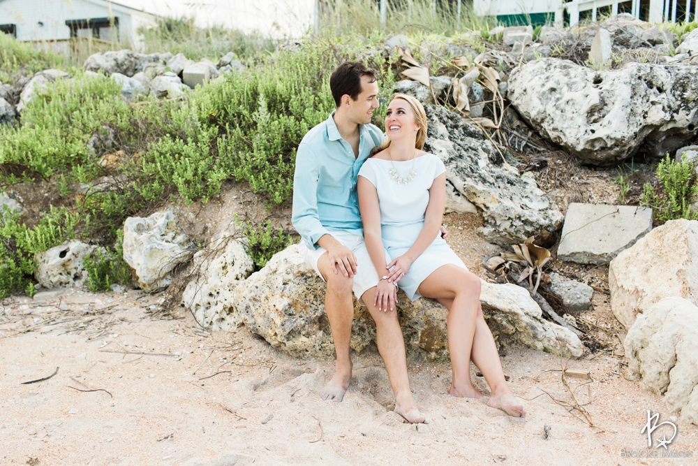 St. Augustine Wedding Photographers, Brooke Images, Ainslie and Jarrett's Engagement Session, Beach Session