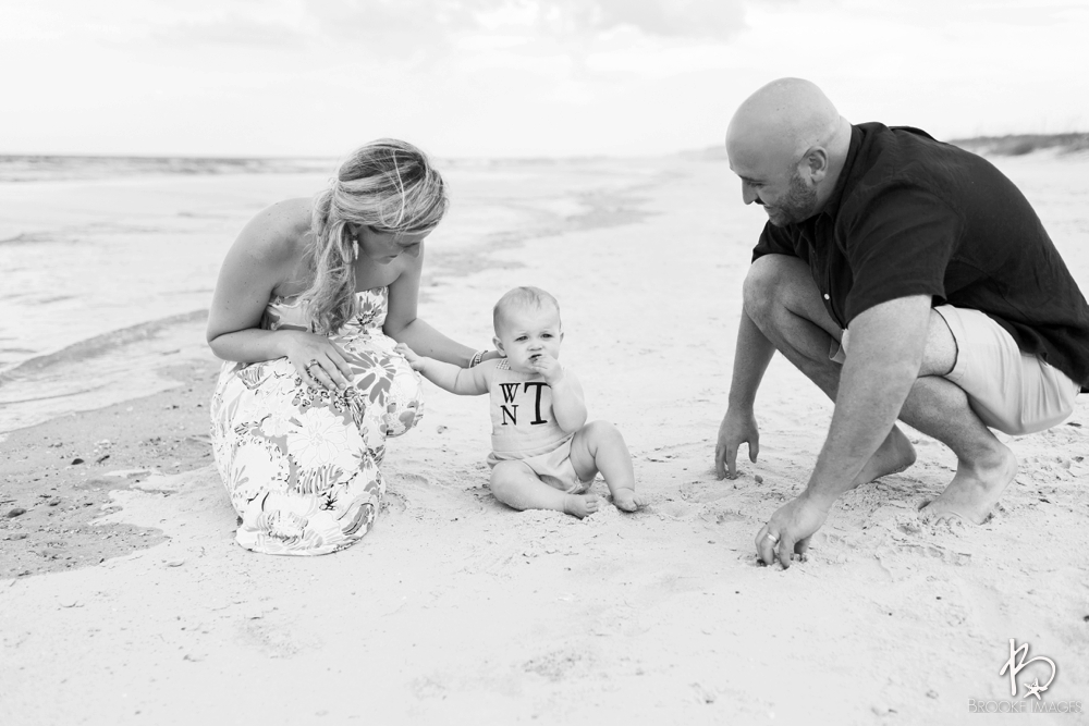 Amelia Island Lifestyle Photographers, Brooke Images, Beach Session, Family Session, William Turns One