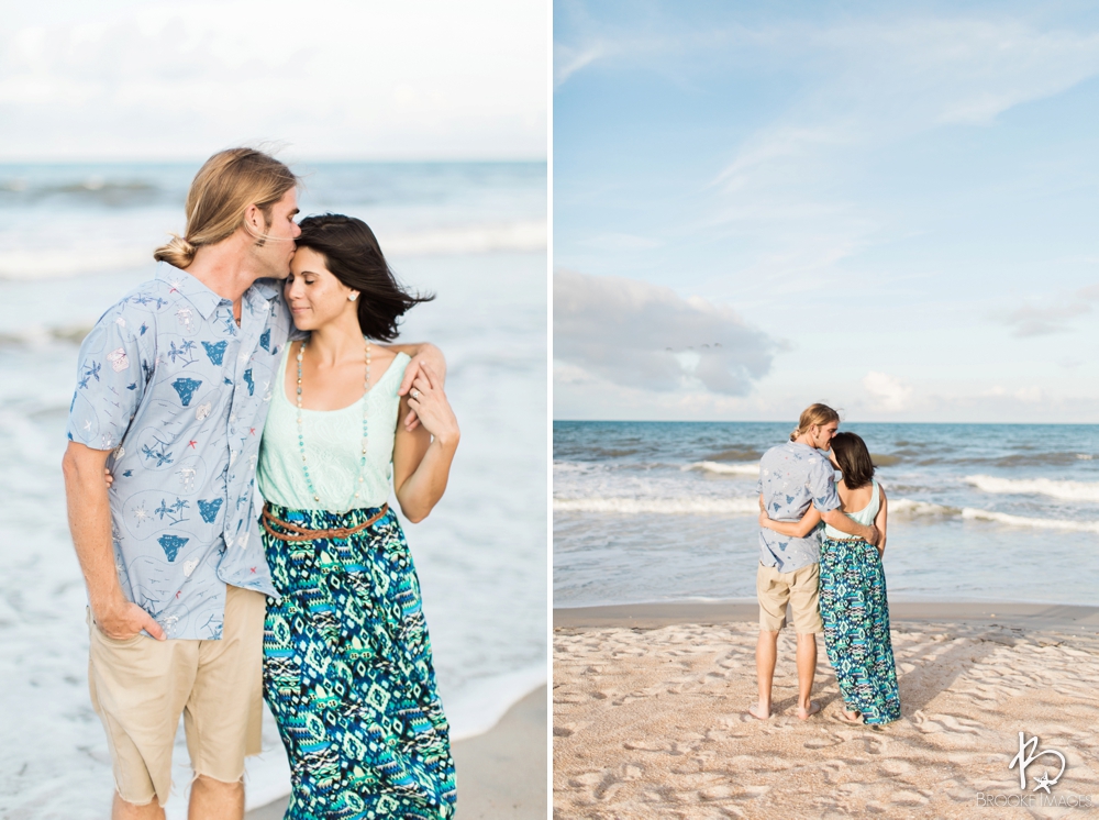 Jacksonville Wedding Photographers, Brooke Images, Arlysse and Blake's Engagement Session, Beach Session