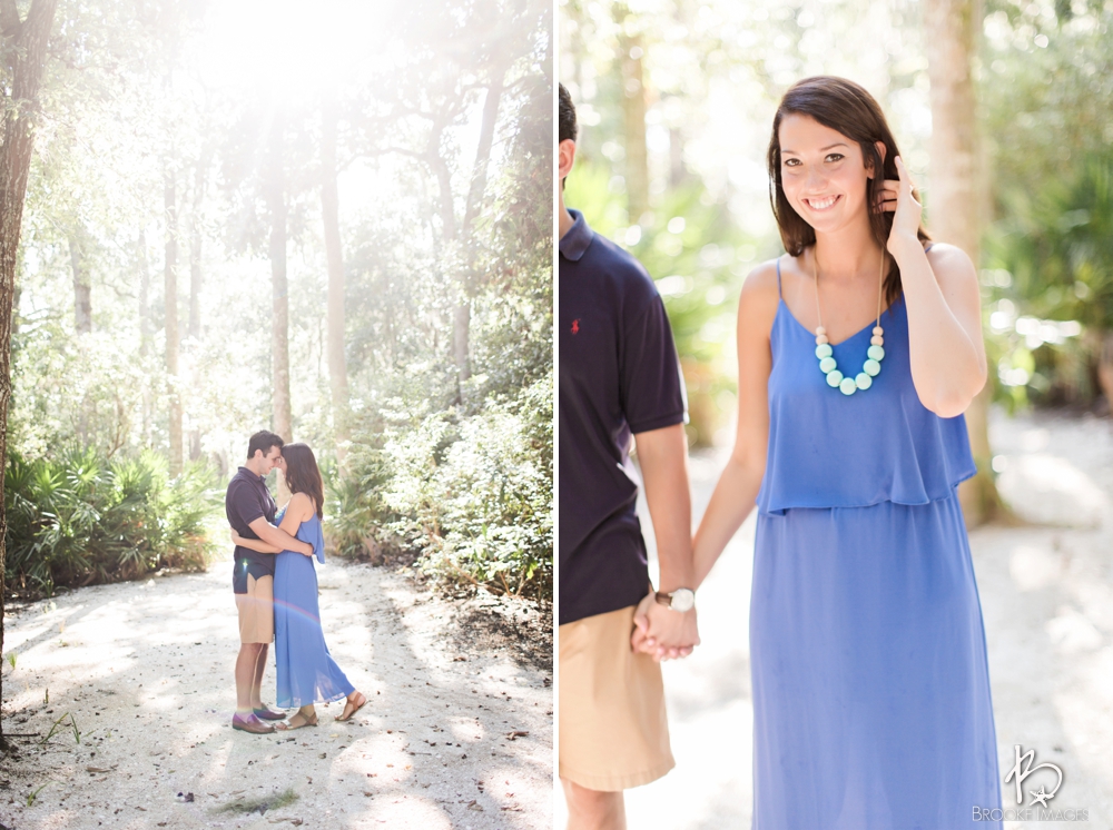 Jacksonville Wedding Photographers, Brooke Images, Amanda and Brennan's Engagement Session, Beach Session