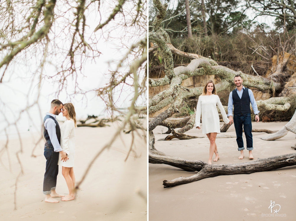 Amelia Island Wedding Photographers, Brooke Images, Engagement Session, Jessica and Darren