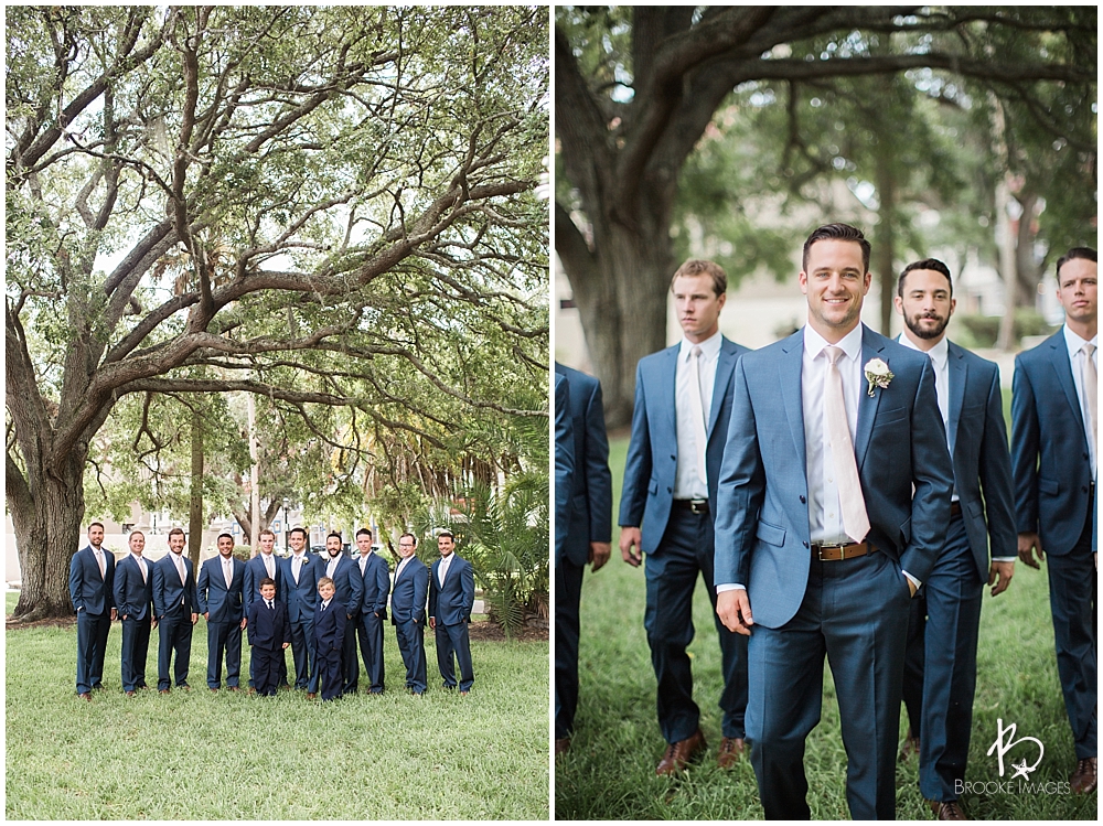 St. Augustine Wedding Photographers, Brooke Images, The Treasury, The Cathedral Basilica, Ashley and Peter's Wedding