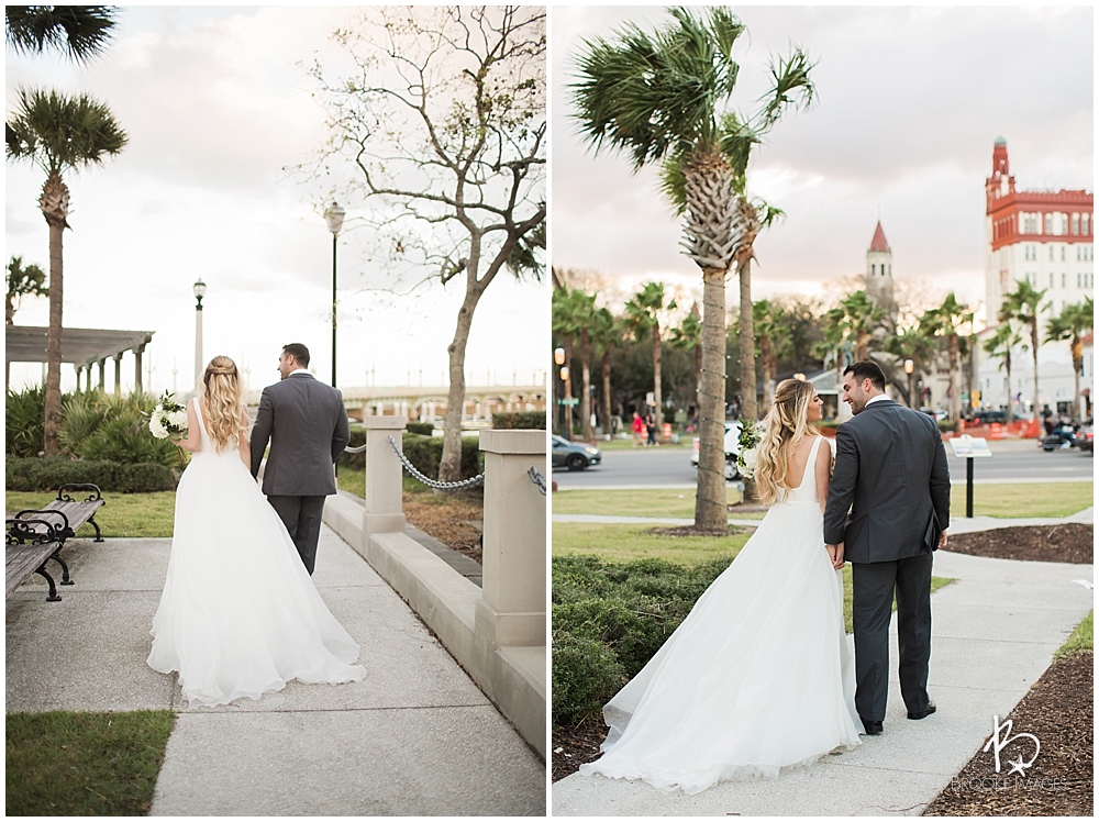 St. Augustine Wedding Photographers, Brooke Images, The White Room, Downtown St. Augustine, Joanna and Tom