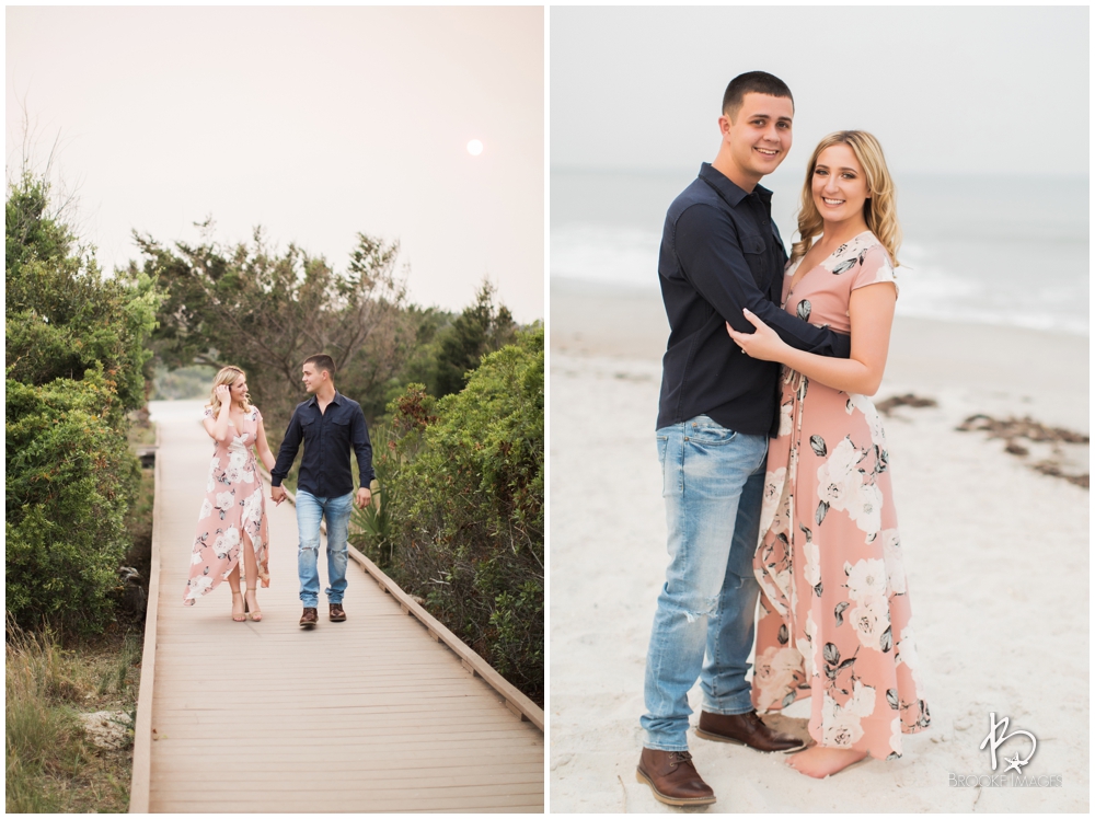 Amelia Island Wedding Photographers, Brooke Images, Kallie and Brandon's Engagement Session, Fort Cinch State Park