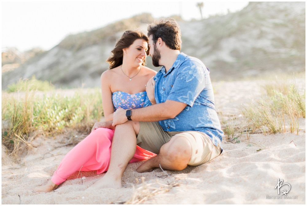 Jacksonville Wedding Photographers, Brooke Images, Meredith and Colin's Engagement Session, Beach Session
