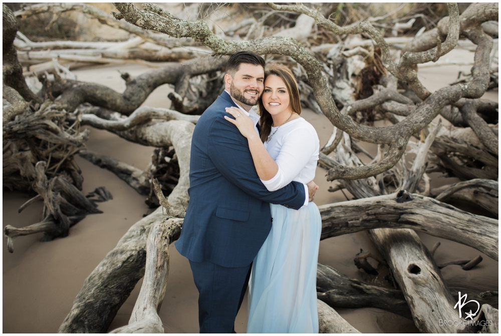 Jacksonville Wedding Photographers, Brooke Images, Lindsay and Andrew's Engagement Session, Beach Session