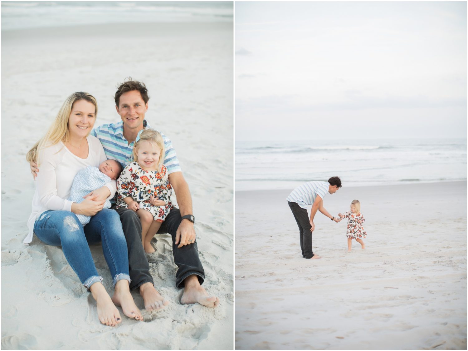 Jacksonville Lifestyle Photographers, Neptune Beach, Brooke Images, Stasak Family Session, Beach Session