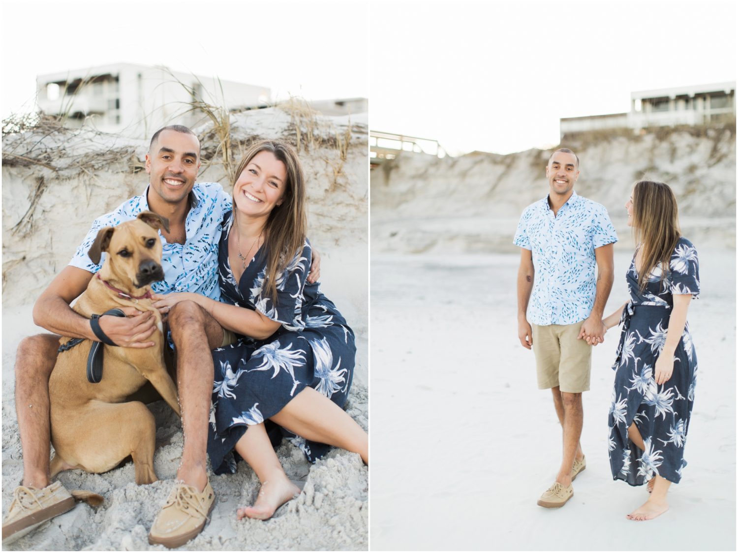Jacksonville Lifestyle Photographers, Brooke Images, Beach Session, Taryn and Daniel
